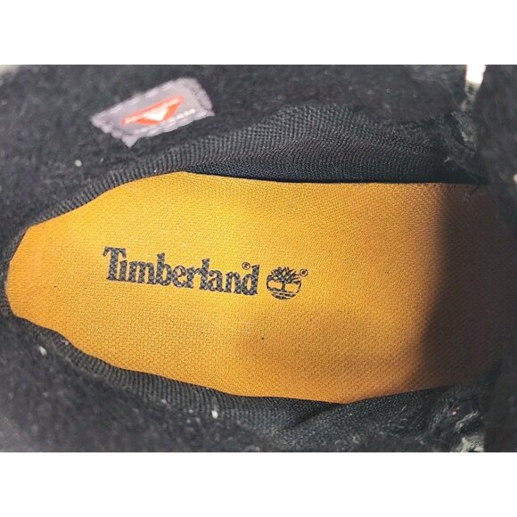 Timberland Men's Chillberg Waterproof Hiking Black Nubuck Boots Size 7 Mens - Picture 12 of 13